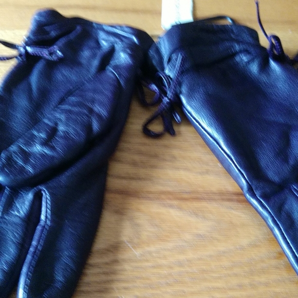 #3 CASHMERE & Deep WINE ITALIAN LEATHER DESIGNER Antonio Murolo NWT - Picture 5 of 8